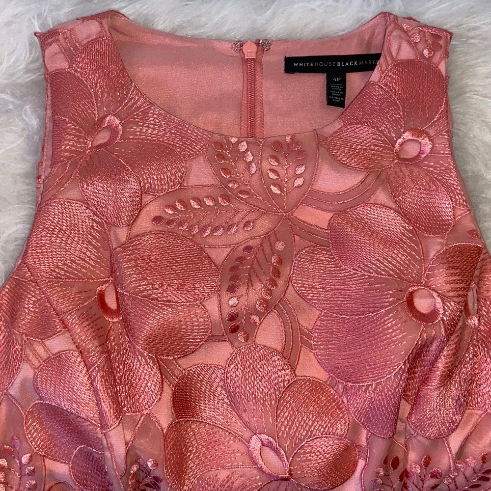 Coral Dress White House Black Market - Picture 5 of 9